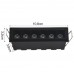 Χωνευτό Φωτιστικό Γραμμικό LED 18W 230V 1440lm 15° CCT 10cm Μαύρο X00200B